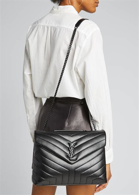 ysl medium loulou matelassé leather shoulder bag|ysl loulou puffer bag large.